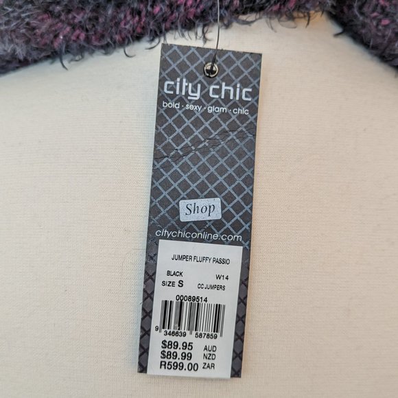 Edgy! Eyelash Knit Sheer Stripe Sweater - Picture 6 of 7